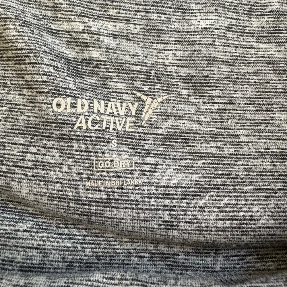 Old Navy Active Womens High-Rise Biker Shorts Gray Small Go Dry